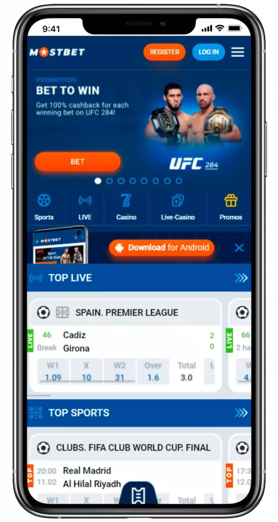 mostbet app mobile